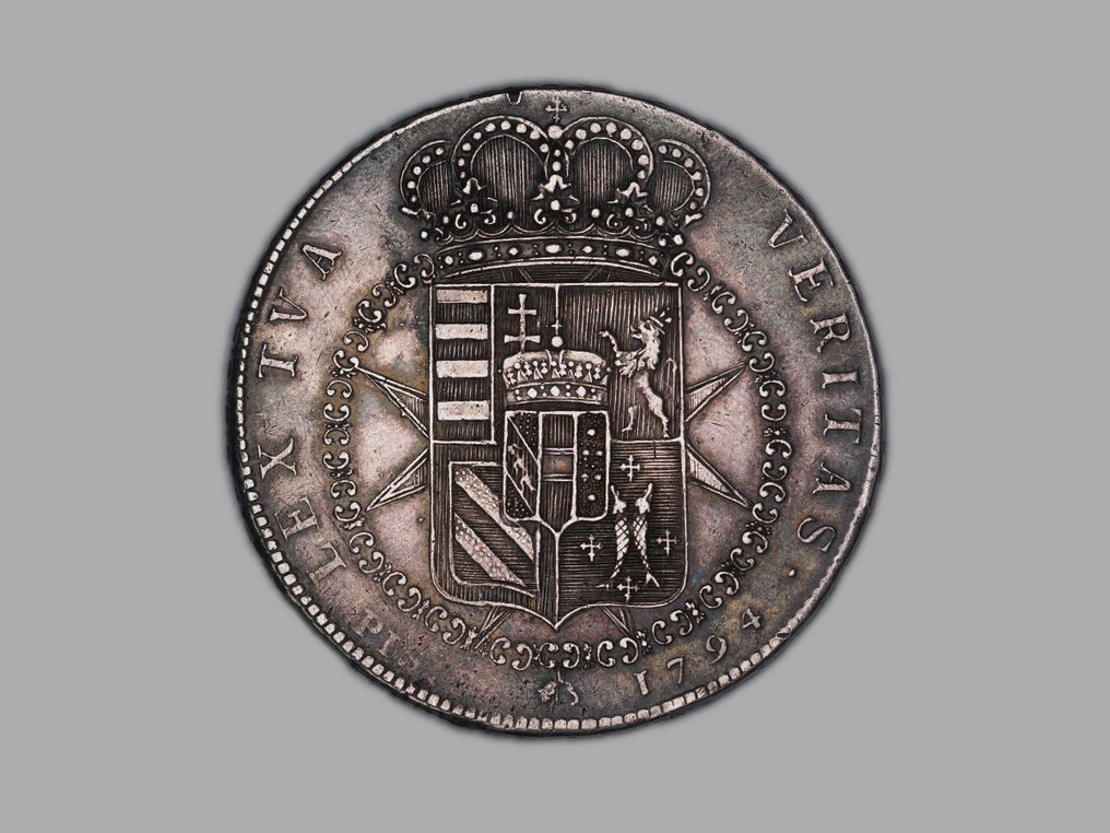 Olaszország, Toszkán Nagyhercegség Ferdinando III di Lorena (1791-1824). Francescone 1794 #1.0