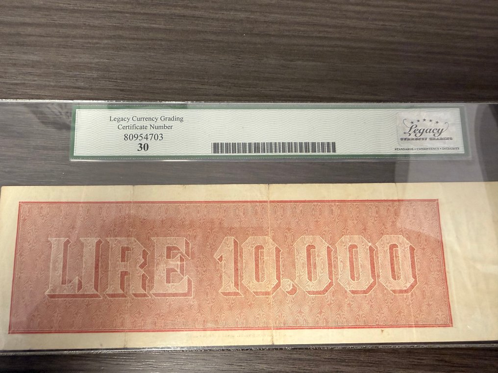 Włochy. - 5.000 + 10.000 Lire 1948-1950 - Pick 86a, 87b #4.3