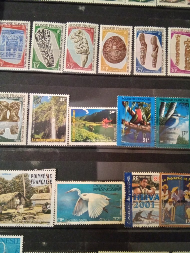 Γαλλία - Αποικίες (γενικά θέματα) 1980/2000 - Τίμπρες της Γαλλικής Πολυνησίας #1.0