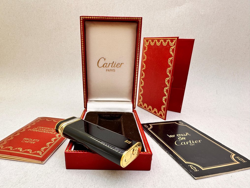 Cartier - Les Must de Cartier - 打火機 - 鍍金, 漆 #3.2