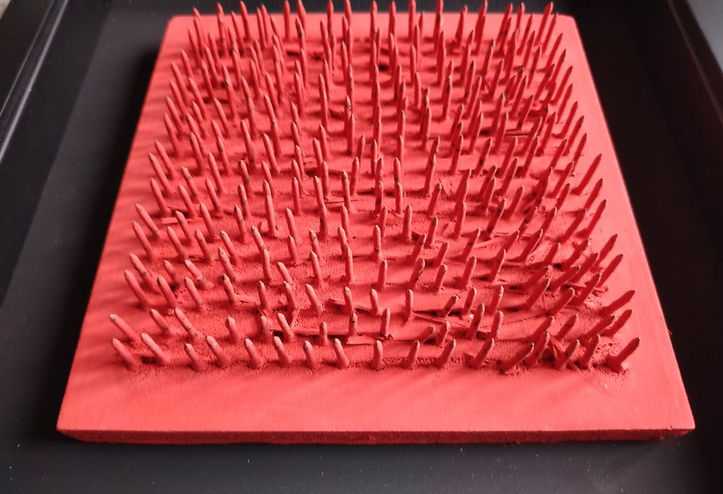 Bernard Aubertin (1934-2015) - Tableau clous, Chiodi su tavola #3.2