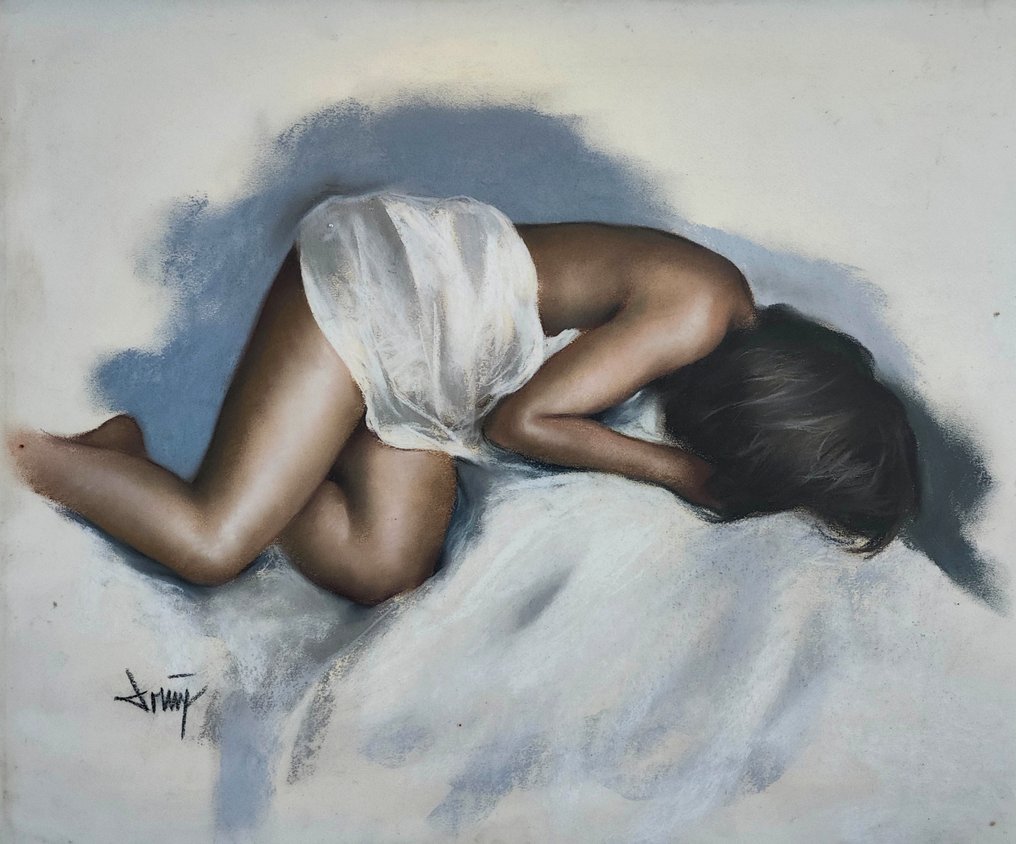 Domingo Alvarez Gomez (1942) - Mujer recostada #1.0