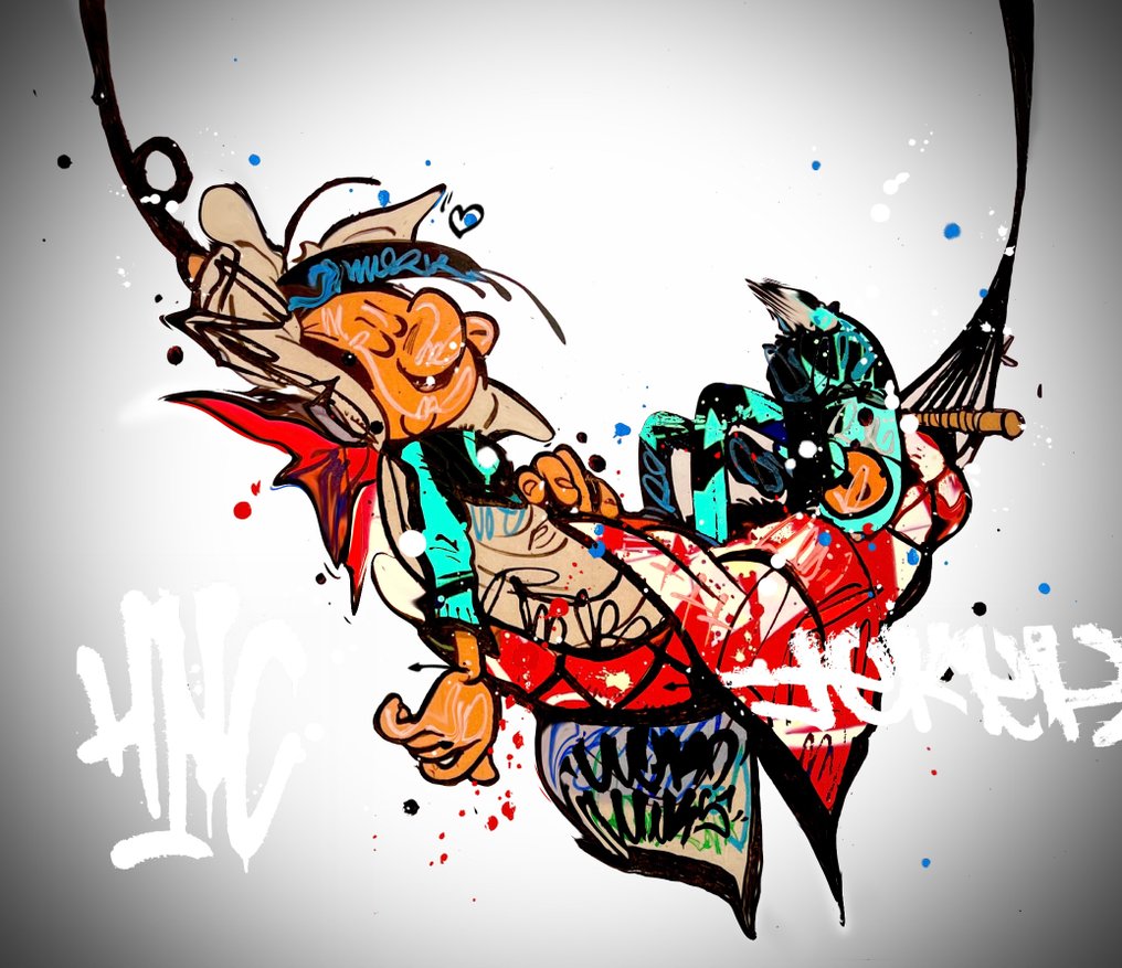 Moabit - Gaston Lagaffe X Freedom //Diptych// #2.1