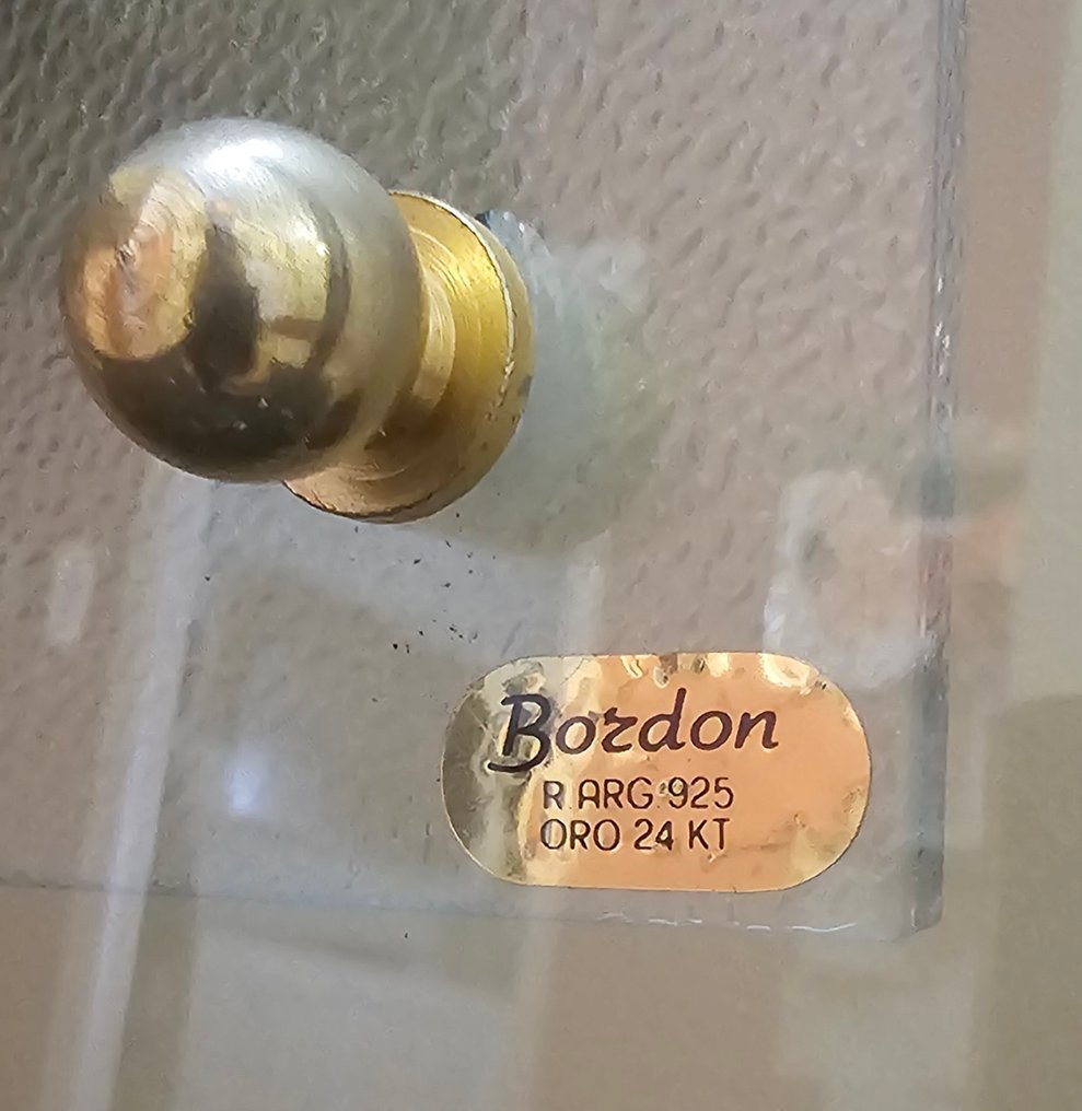 Bordon - Christian Thomsen - Relevo, Donne denudate in passeggio con cane - 65 cm - .826 prata #1.0