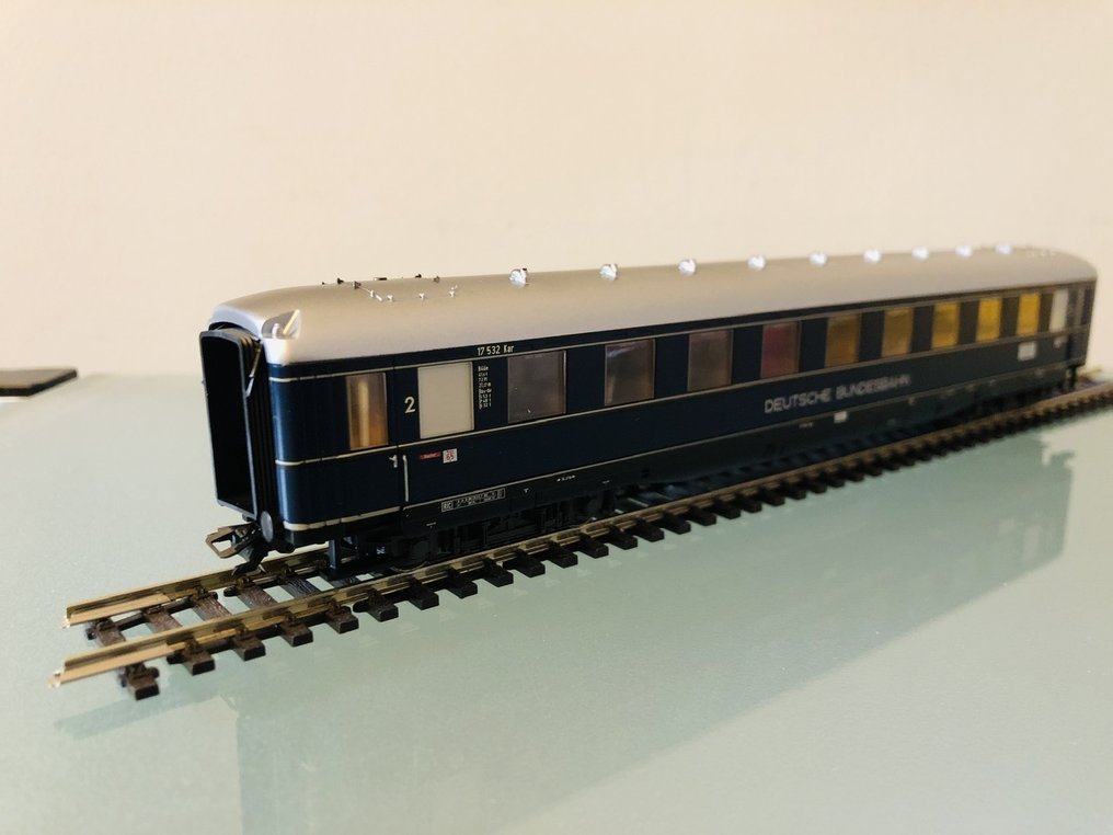 Märklin H0 - 43209.....Box, document, accessoires......... - Ensemble de wagons de passagers pour trains miniatures (1) - Coffret de voitures grandes lignes "Lorely"...... - DB #1.0