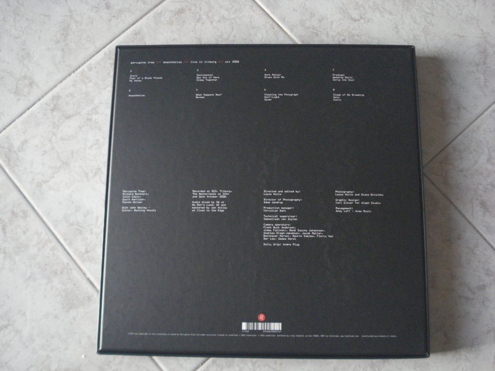 Porcupine Tree - Anesthetize - Limited Edition - 4 x LPs - LP 套裝 - 2011 #1.0