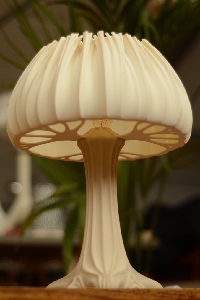 Michael Jasinski - Table lamp - M2 - Biopolymer and Natural Sand #3.2