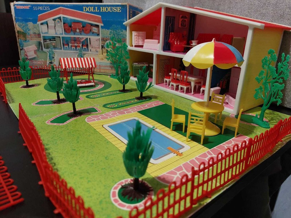 Blue_Box Hong Kong - 玩具屋 DOLL HAUSE 55 pz - 1970-1980 - 日本 #1.0
