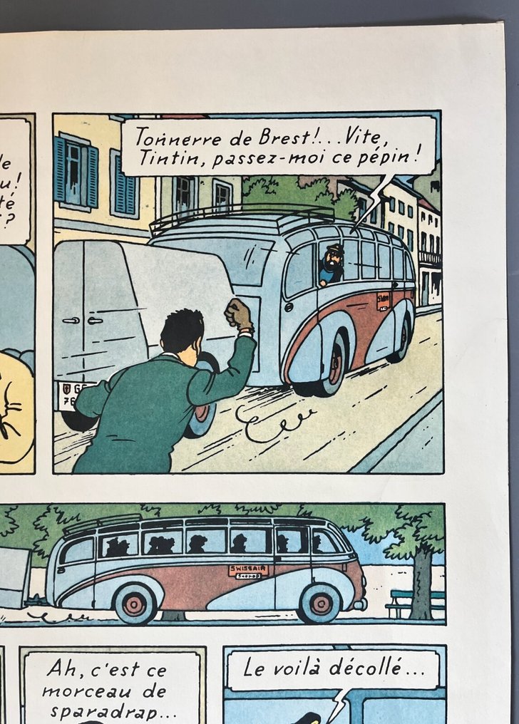 Tintin - Litographie WWF - Tintin - L'affaire Tournesol - Signée - Numérotée - 1981 #4.3