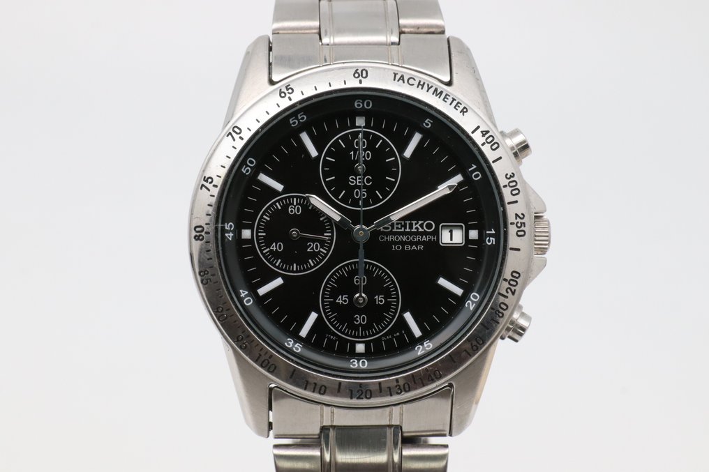 Seiko - Chronograph 100M - No Reserve Price - SBTQ041 | 7T92-0DW0 - Men - 2020+ #1.0