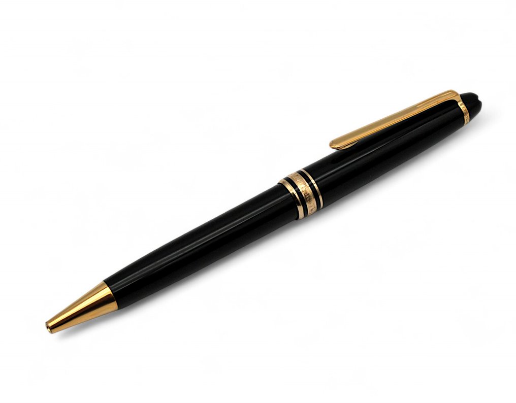 Montblanc - Meisterstuck "Pix Classique" Serie Writing Instruments - Finiture Laminate in Oro - Rollerpen #4.3
