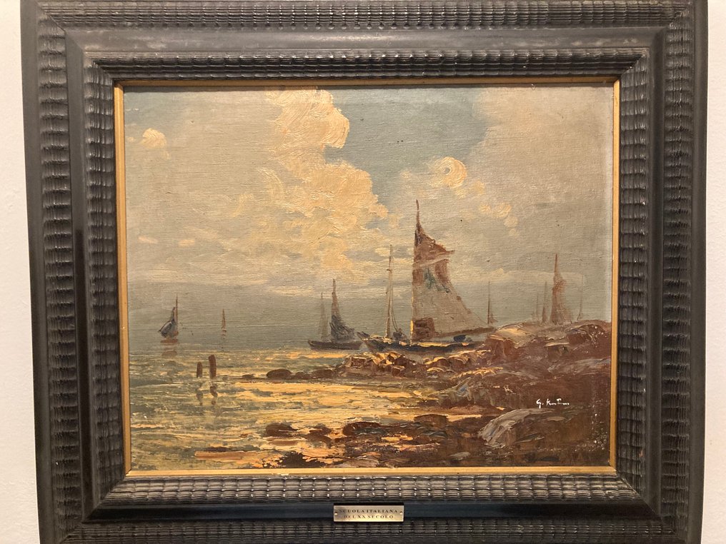 Italienische Schule (XX) - Meriggio marinaro #1.0