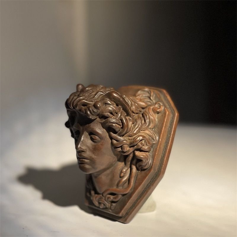 Testa di statuetta - Medusa hoofd - Pietra #2.1