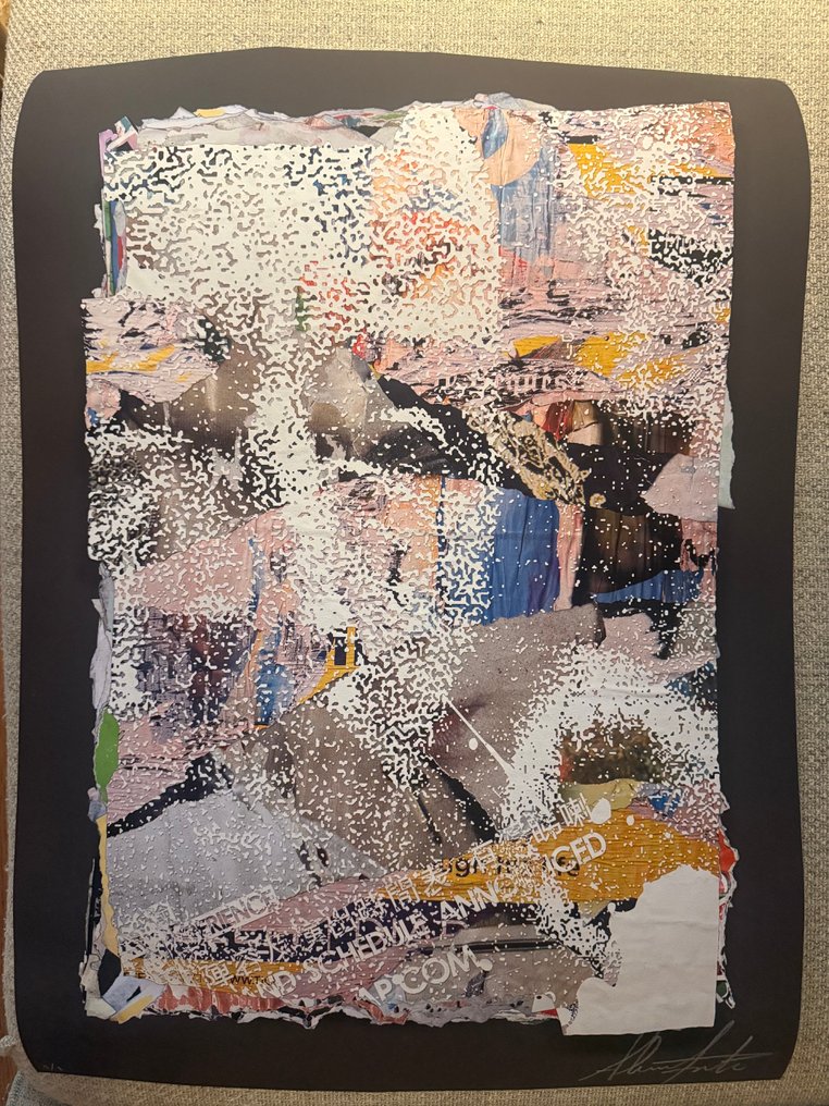 Vhils (1987) - Layers (Unique piece) #1.0