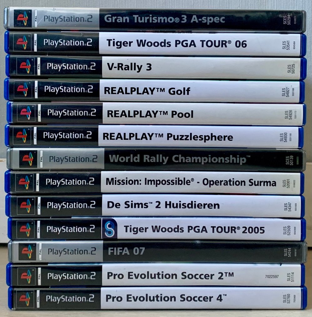 Sony - Playstation 2 (PS2) - 13 Various games with booklets - 電動遊戲 - 帶原裝盒 #3.2