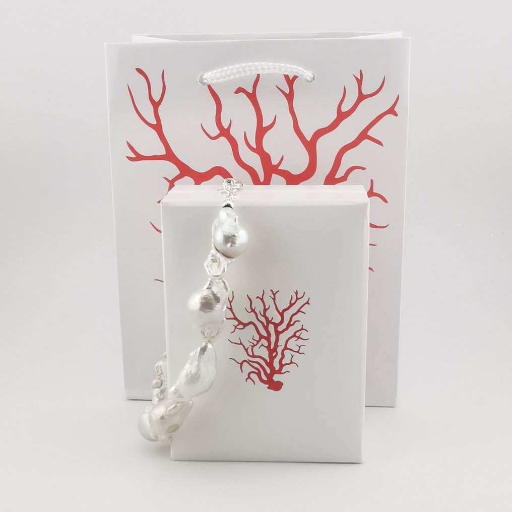 Perla - Argento - Bracciale - artigianato italiano #4.3