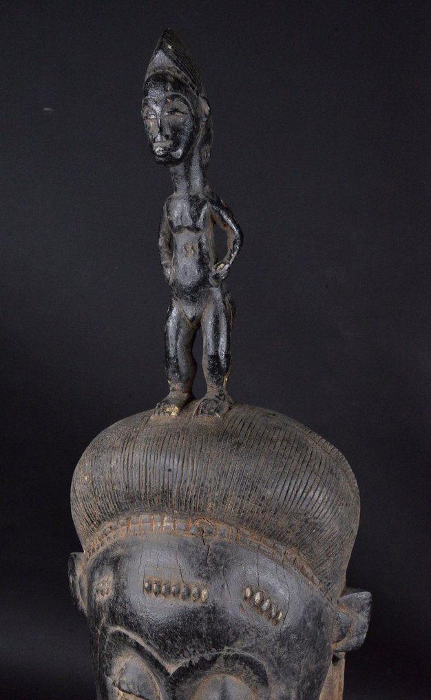 Masque Mblo - Baulé - Elefántcsontpart #1.0