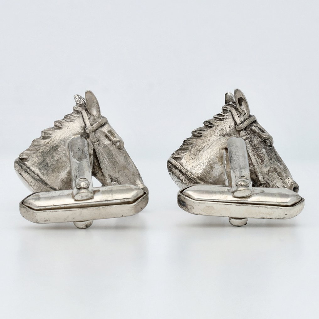 Victor Mayer .800/1000 ezüst - Mandzsetta - Ló #3.2