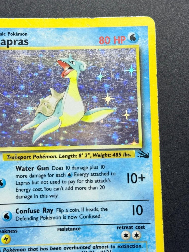 Pokémon - 4 Card - Kingdra, Lapras, Unown, Muk Holo - WOTC - Fossil, Neo Discovery, Neo Genesis #2.1