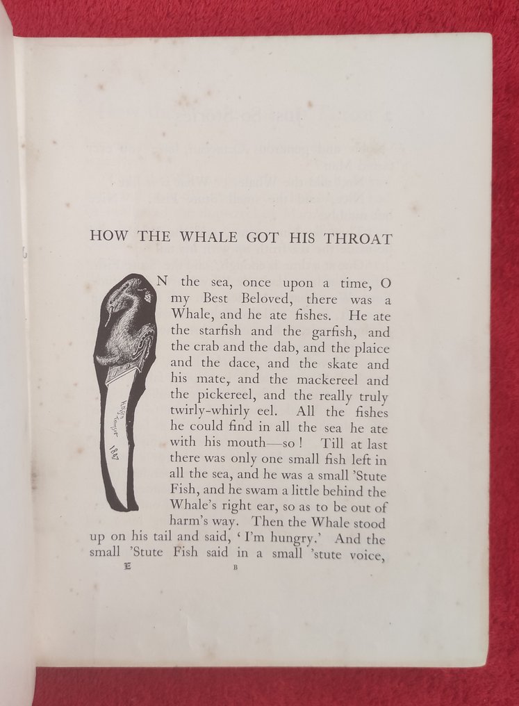 Rudyard Kipling - Just So Stories [First Edition] - illustrated by Kipling himself - 1902 #4.3
