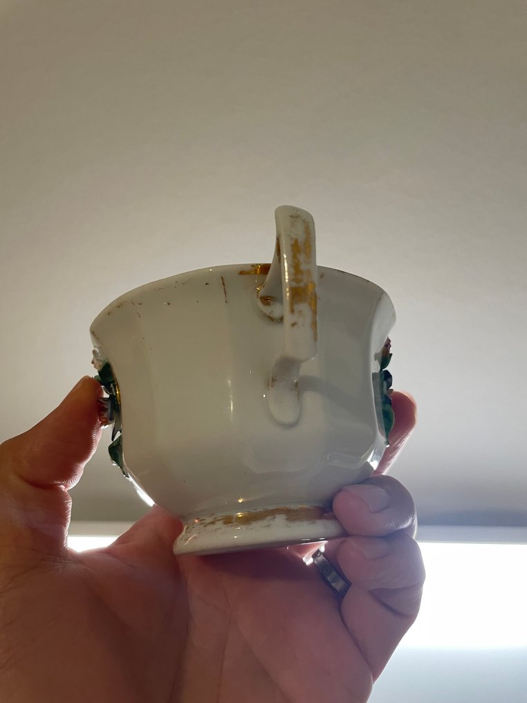 Meissen - 杯子和碟子 - 瓷 #1.0