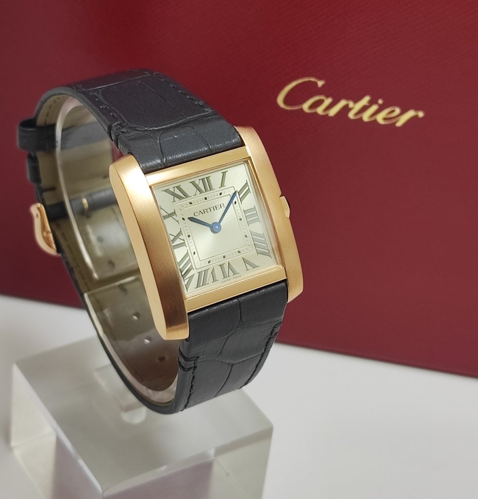 Cartier - Tank Française Gold - WGTA0281 - Women - 2020+  #4.3