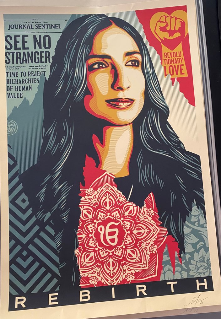 Shepard Fairey (OBEY) - REBIRTH - 2020 r. #1.0