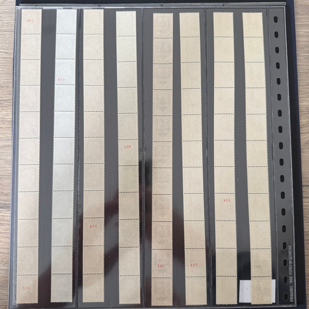 法國  - 轮盘 53 至 77 “公鸡、Sabine、徽章...” 不包括绿色编号公鸡，状态为全新 ** - TB #1.0