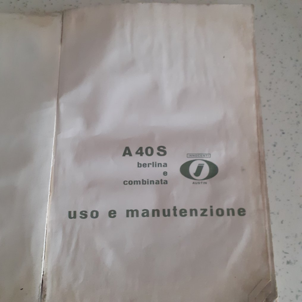 使用与维护 - Austin - A 40 S - 1963 #3.2