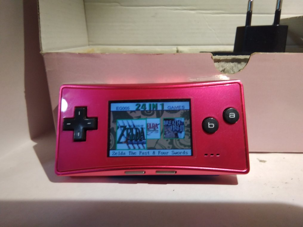 Nintendo - Gameboy Advance - Game boy micro - pink - 掌上遊戲機 - 帶原裝盒 #1.0