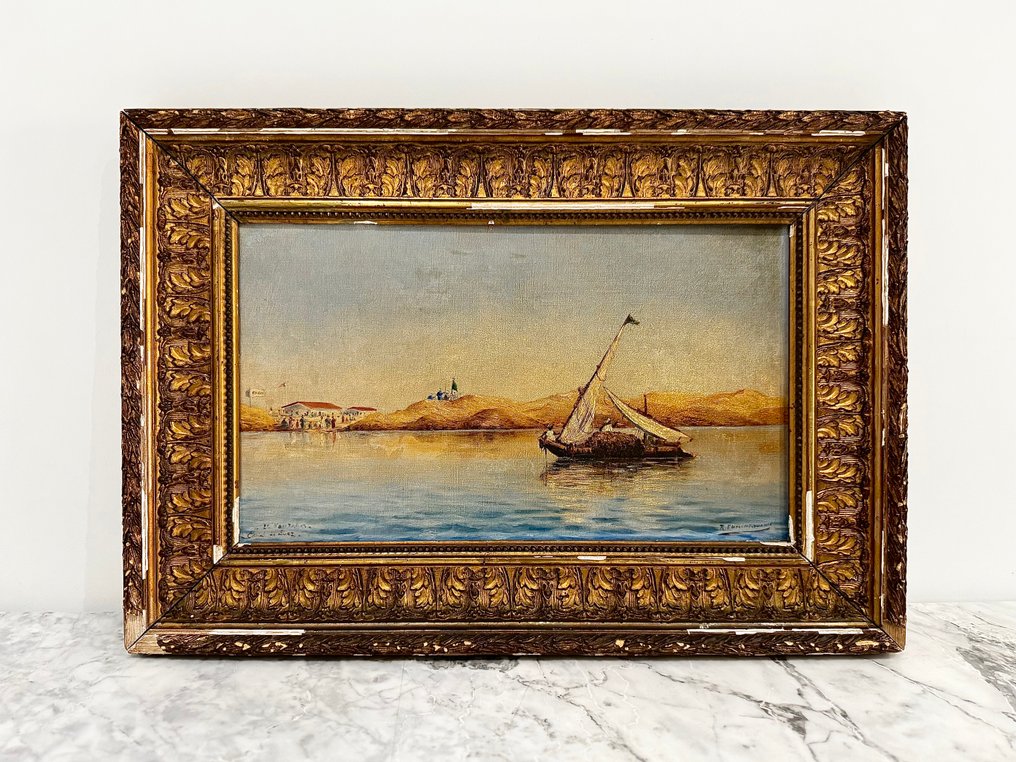 Robert Dumont-Duparc (1866-1930) - Al Kantara - Canal de Suez #2.1