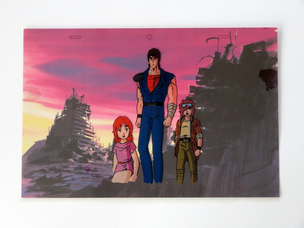 Toei Animation - 北斗神拳丝绸画 - 限量版 - With Copy Background #1.0