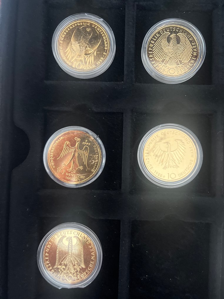 德国，联邦共和国 10 Deutsche Mark  (没有保留价) #3.2