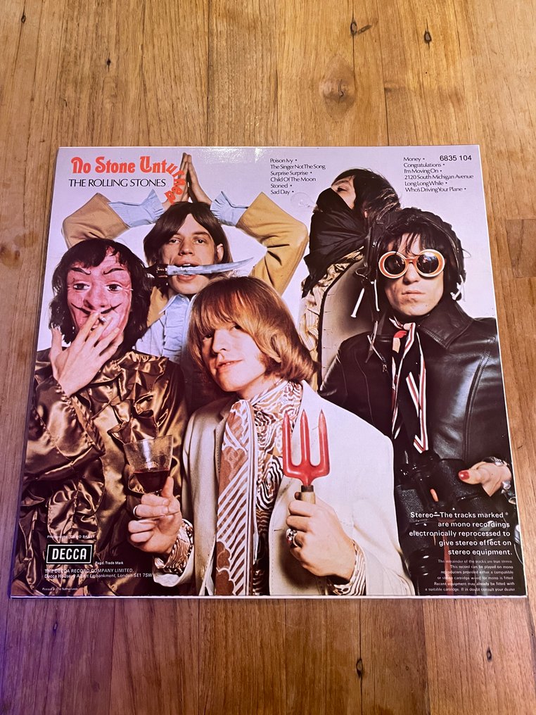 The Rolling Stones - No Stone Unturned / Emotional Rescue / Black and Blue - Titoli vari - Album LP (più oggetti) - Stampa sconosciuta - 1969 #2.1
