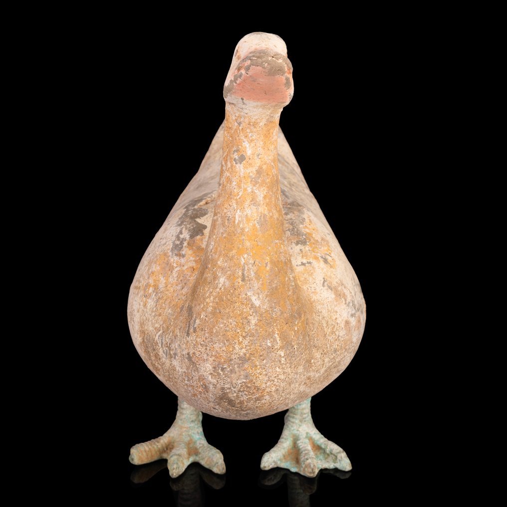 Altchinesisch- Han-Dynastie Töpfer-Ente Figur  (Ohne mindestpreis) #2.1