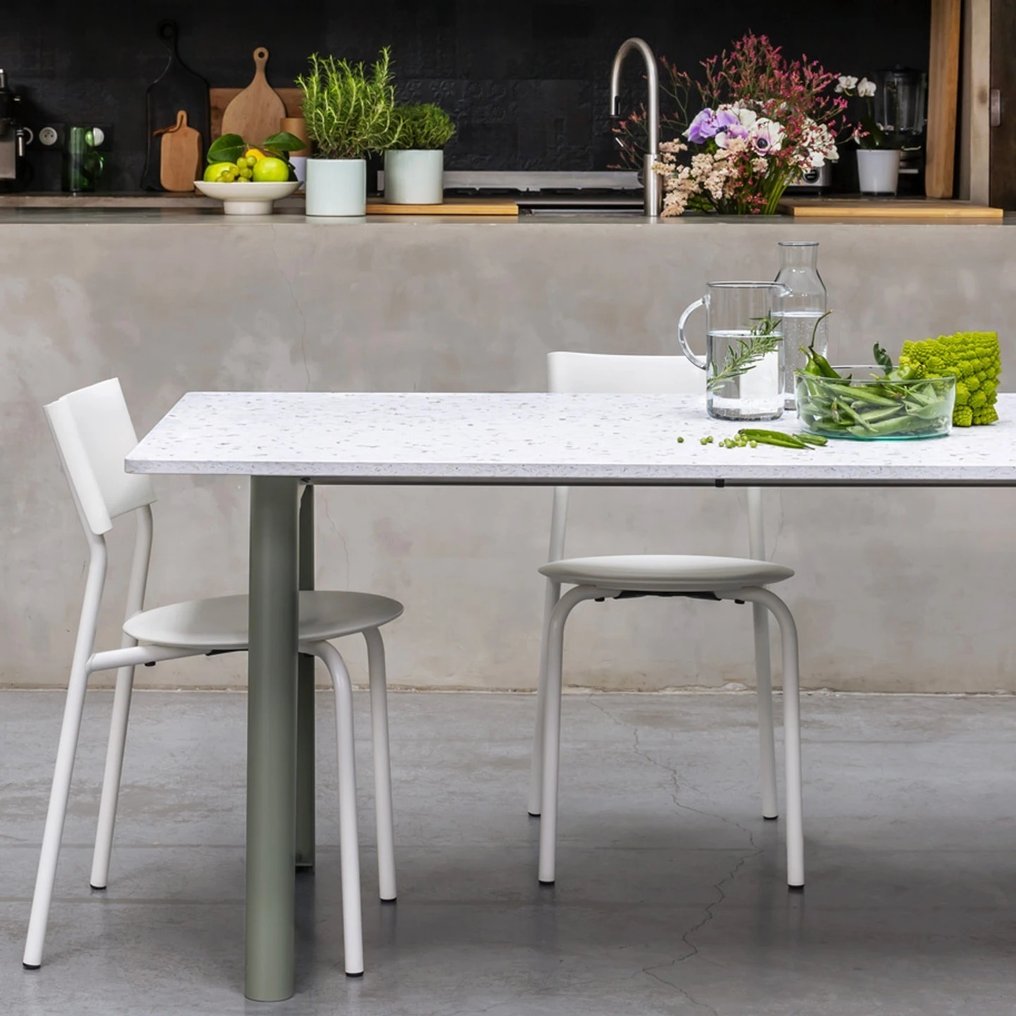 TipToe - Dining table - Tiptoe dining table for 8 persons. - Steel, Plastic - TipToe NEW MODERN Venice #3.2