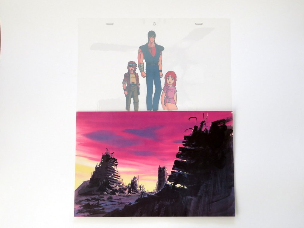 Toei Animation - 北斗神拳丝绸画 - 限量版 - With Copy Background #2.1