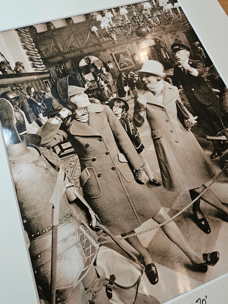 Michael Joseph (1941-) - Museum fashion - Unique authentic darkroom test print #3.2