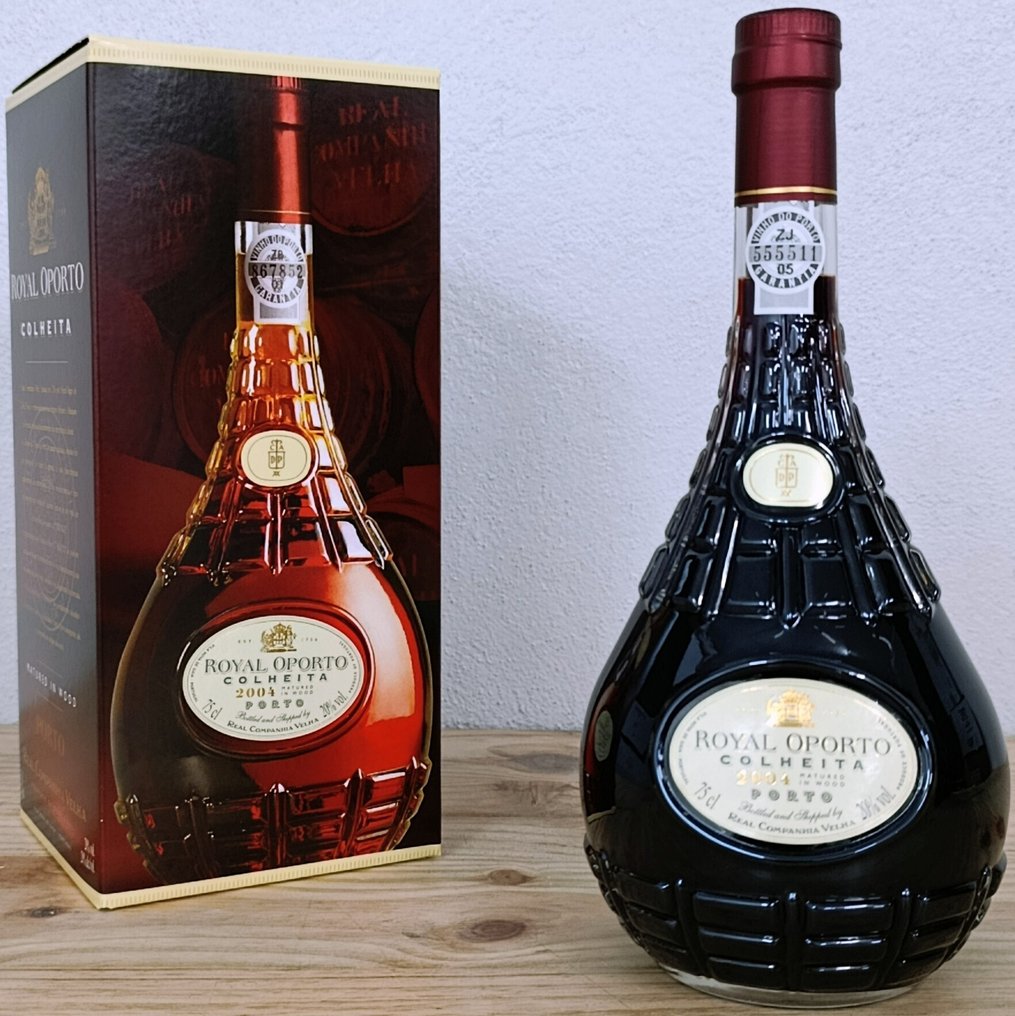 2004 Real Companhia Velha, Royal Oporto - Colheita Port - Abgefüllt in 2018 - Douro - 2 Flaschen (0,75 l) #1.0
