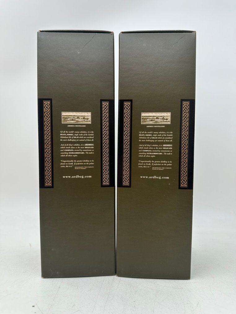 Ardbeg 10 years old  - b. 2000-tallet - 70cl - 2 flasker #2.1