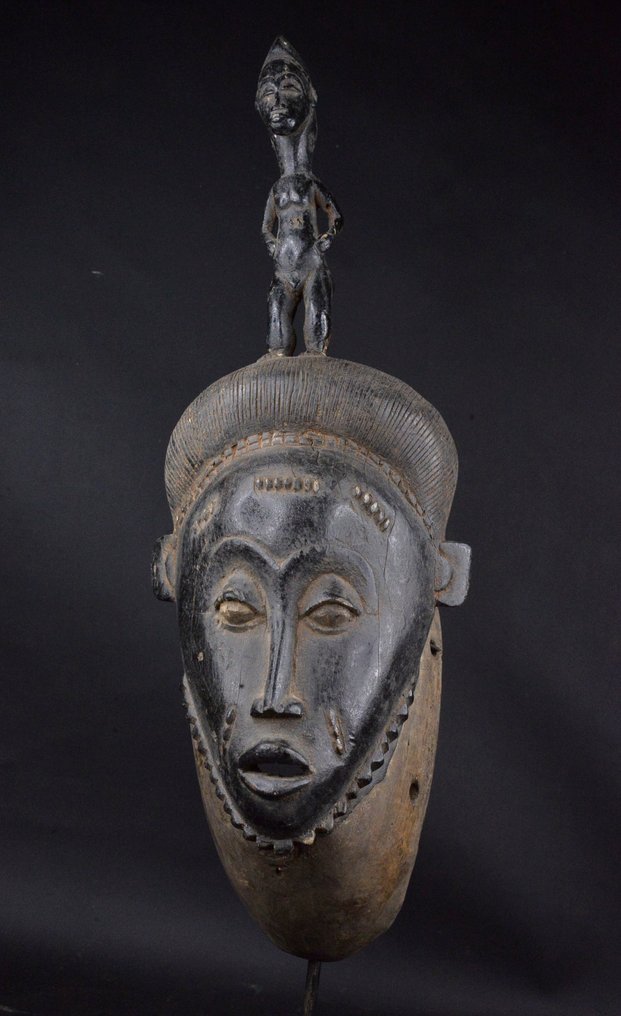 Masque Mblo - Baulé - Elefántcsontpart #1.0