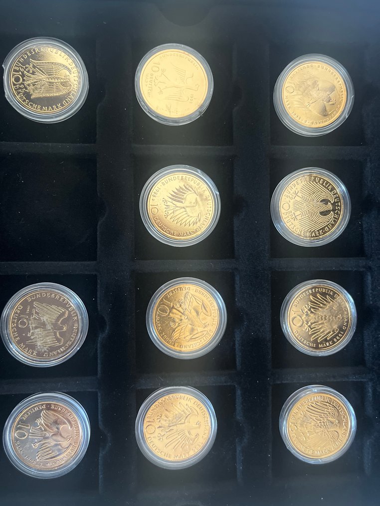 德国，联邦共和国 10 Deutsche Mark  (没有保留价) #1.0