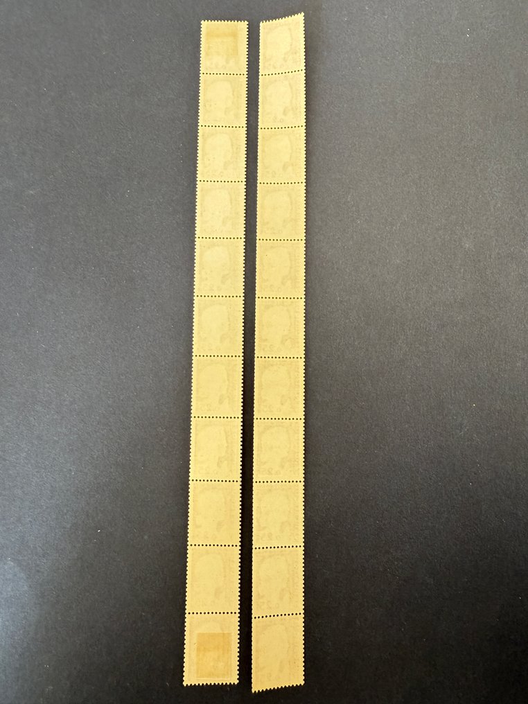 Franța  - Roulette 52 și 52a, Yvert 1263 „Marianne Decaris” 2 nuanțe în NEUFS ** - TB (estimare 440€) #3.2