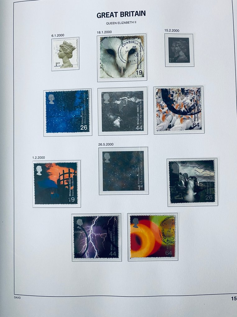 Μεγάλη Βρετανία 2000/2015 - Συλλογή Αγγλίας σε Davo LX + Cassette #3.2
