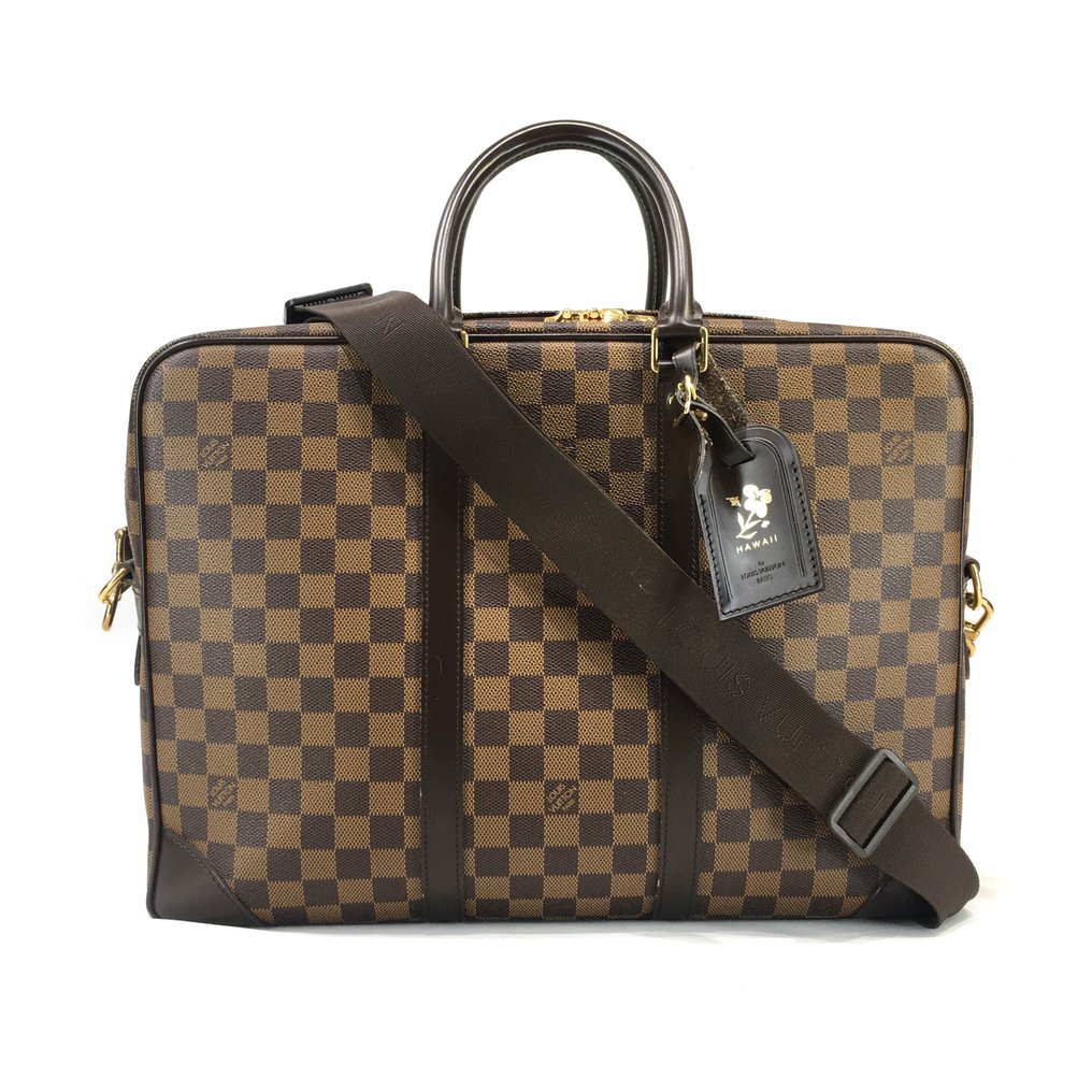Louis Vuitton - Damier Porte-Document Voyage 2-Way BA0150 (Hawaii Stamp) - Επαγγελματική τσάντα #1.0