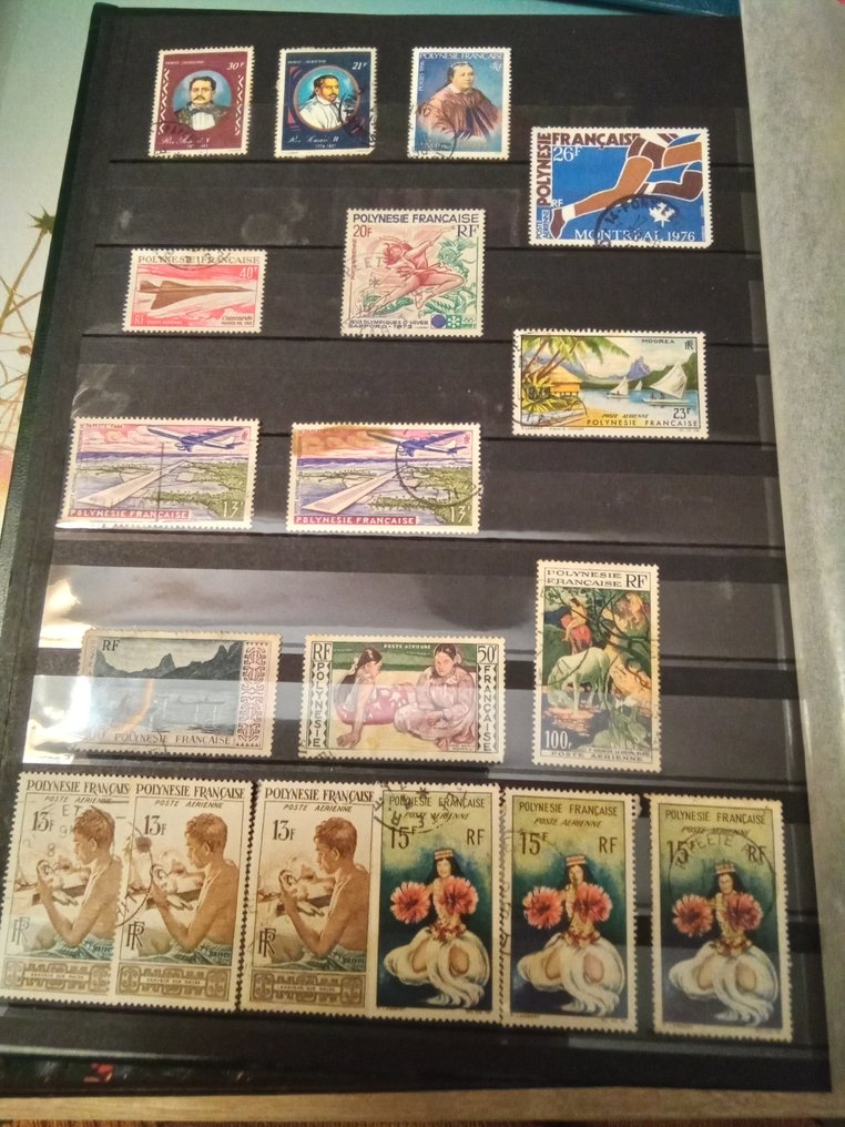 Γαλλία - Αποικίες (γενικά θέματα) 1980/2000 - Τίμπρες της Γαλλικής Πολυνησίας #2.1