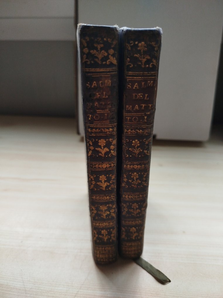 Saverio mattei - I Salmi tradotti dall’ebraico originale e adattati al gusto della poesia italiana e alla musica de - 1784 #1.0