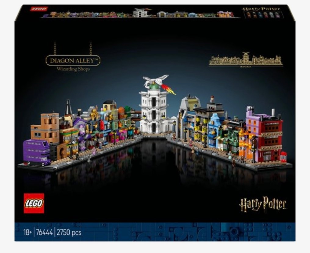 LEGO Set - 76444 - Harry Potter - Diagon Alley #1.0