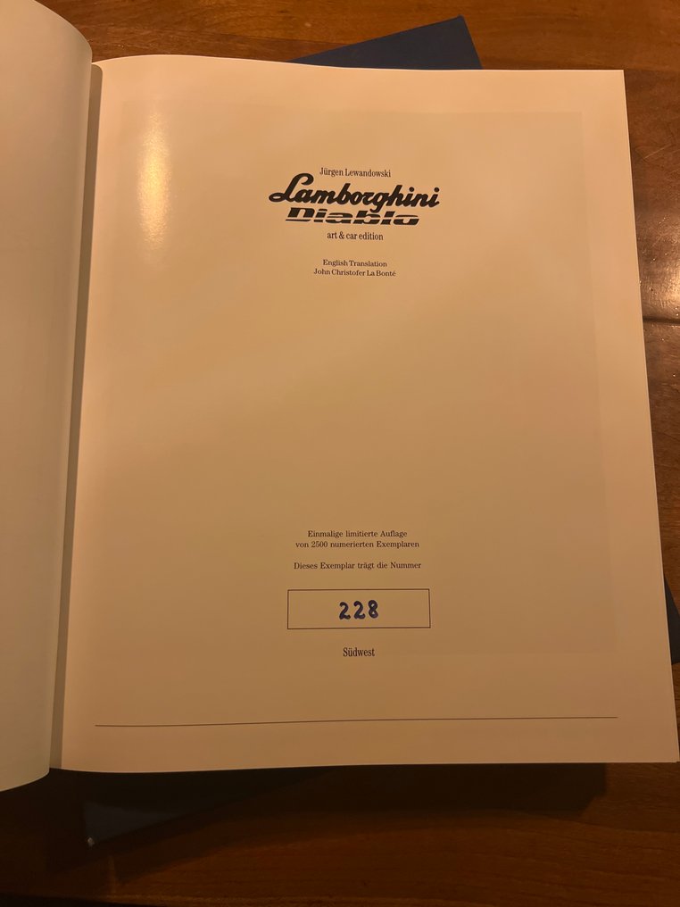 Jürgen Lewandowski - Lamborghini Diablo - 1990 #4.3
