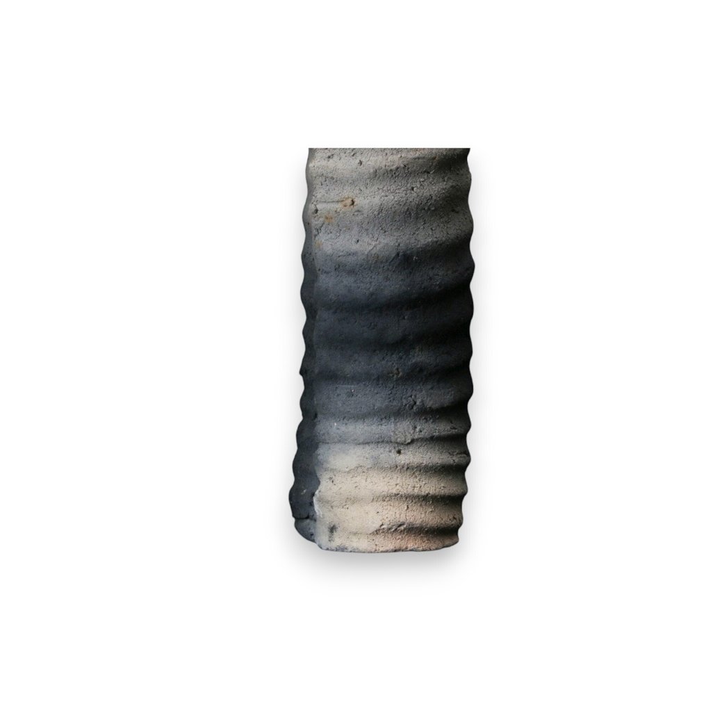 免运费 Sakata Jinnai – 当代縄文黑陶花瓶 – 雕塑 Yakishime - 瓷器 - Sakata Jinnai - 日本 - 昭和年代(1926-1989) #2.1